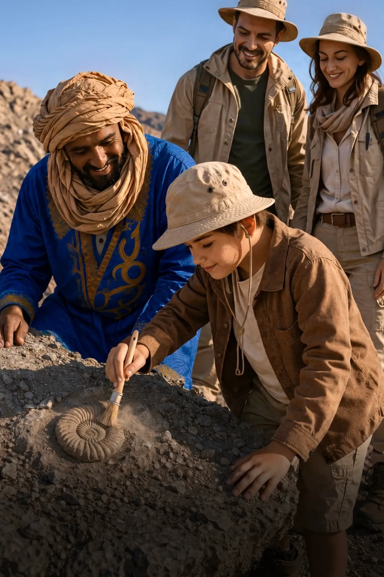 Desert Family Harmony